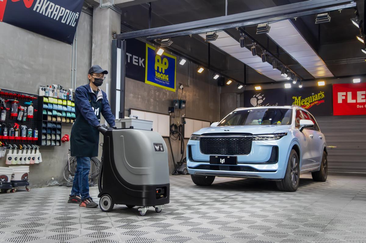 汽车精洗内饰深度清洗机器,洗车类内饰精洗