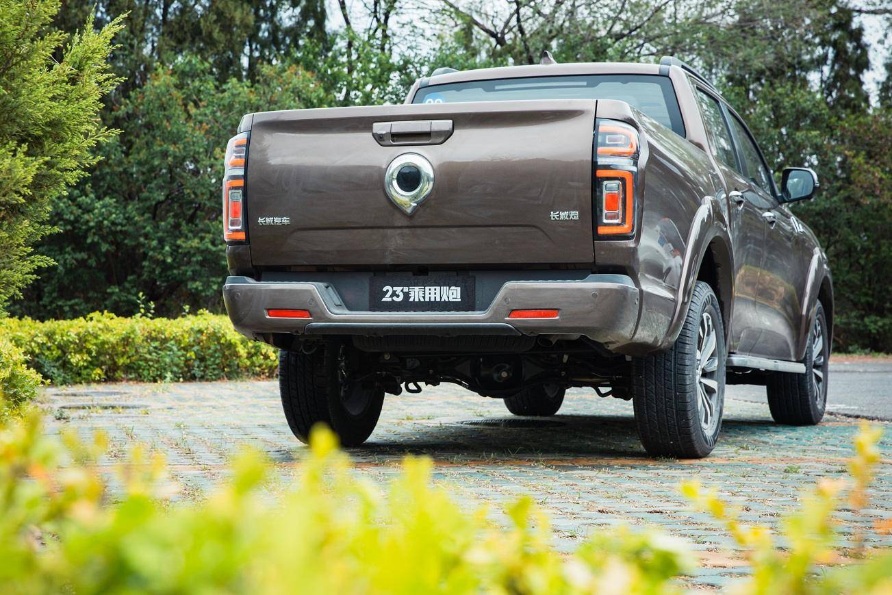 国产皮卡的巅峰之作长城炮,静态体验长城炮乘用皮卡全球版