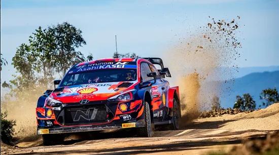 现代汽车wrc,不装了摊牌了喜提新车