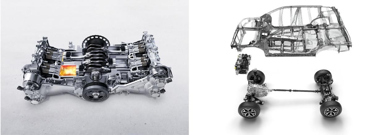 斯巴鲁2.5l发动机图解,斯巴鲁2.5发动机总成