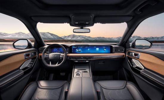 福特探险者昆仑巅峰版升降,福特探险者昆仑版2024款落地价