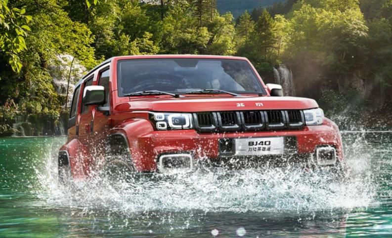 德系车动力升级,新款北京bj40刀锋英雄版静态体验