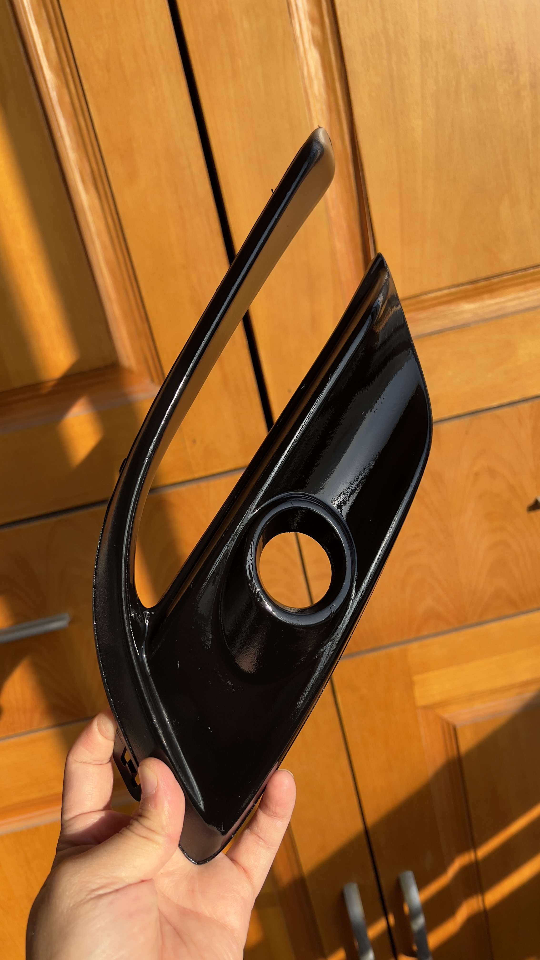 昂克赛拉改装前雾灯双色爆闪,昂克赛拉改装灯与原厂灯