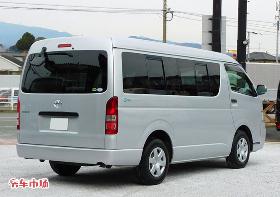 丰田海狮改装第三排床,丰田海狮面包车改房车