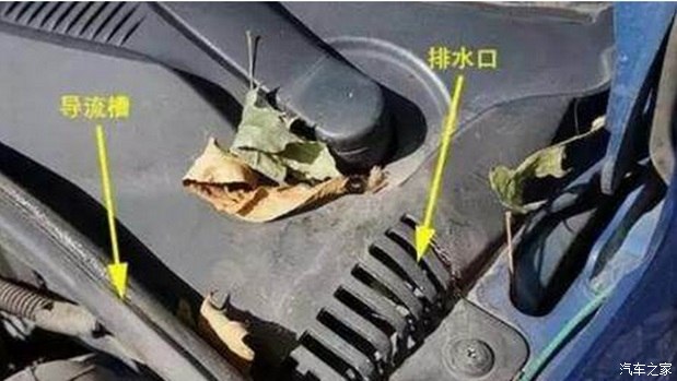 汽车挡风玻璃下面排水孔怎么清理,汽车后备箱排水孔位置及清理方法