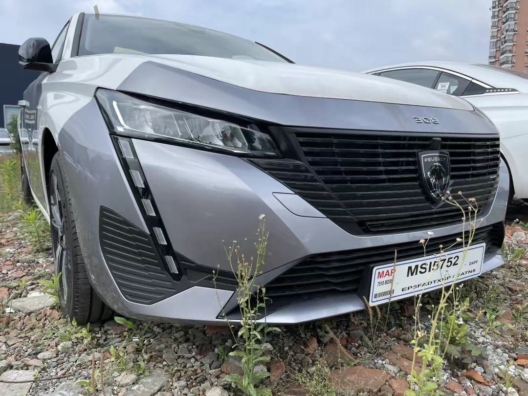 全新标致308确认将于下半年发布,全新标致308实车曝出