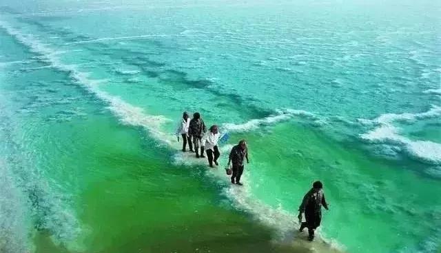 *疆新**4亿年前的“死海”正在复活，太壮观了!面积超1万平方公里