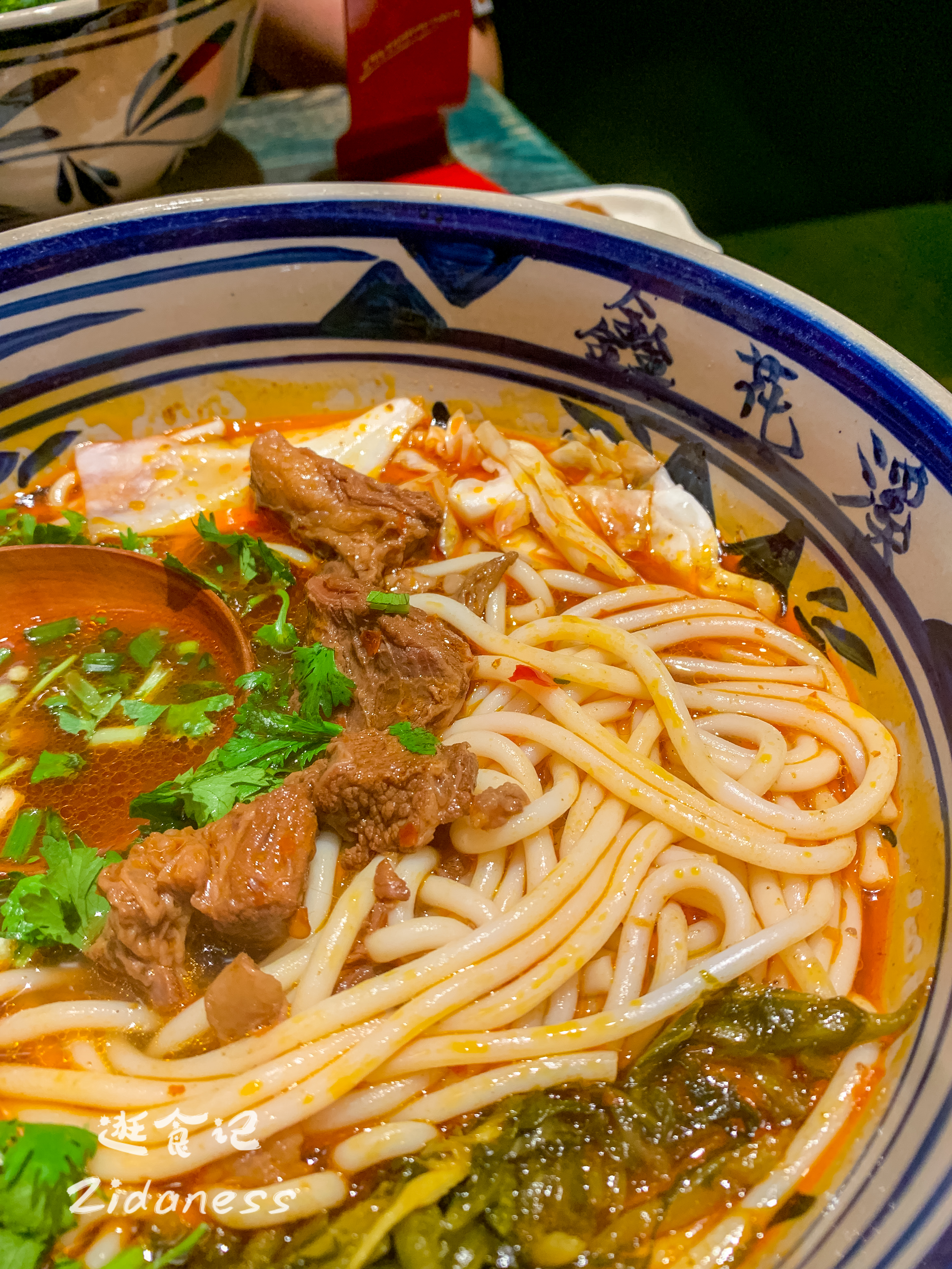 今天中午吃什么？扬州三盛B1美食层的牛肉粉，路过可以试试看