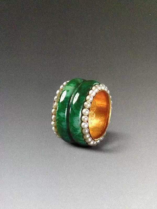 清宫后妃首饰玉手镯,清宫后妃手串首饰