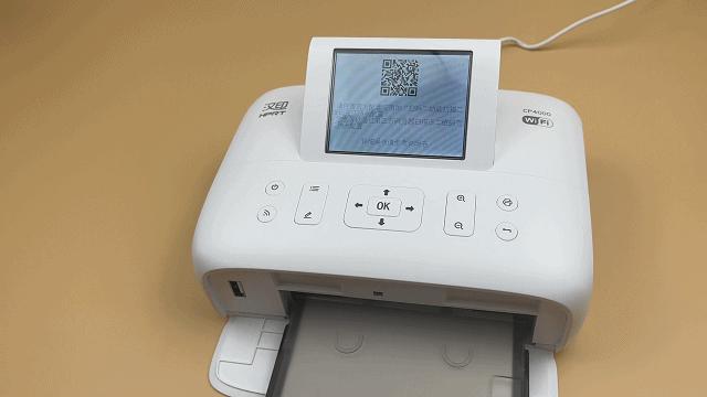 汉印照片打印机cp4100使用教程,cp4000l小型照片打印机怎么使用