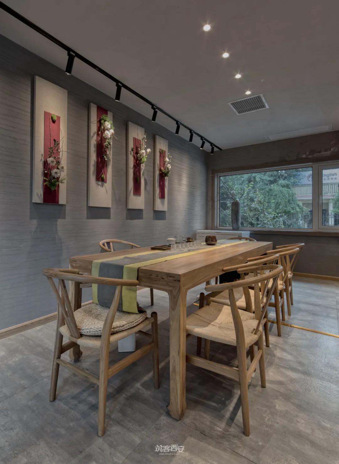 竹影/风和/雀动/人来，西安两座别墅改造的「雀笙」茶宿