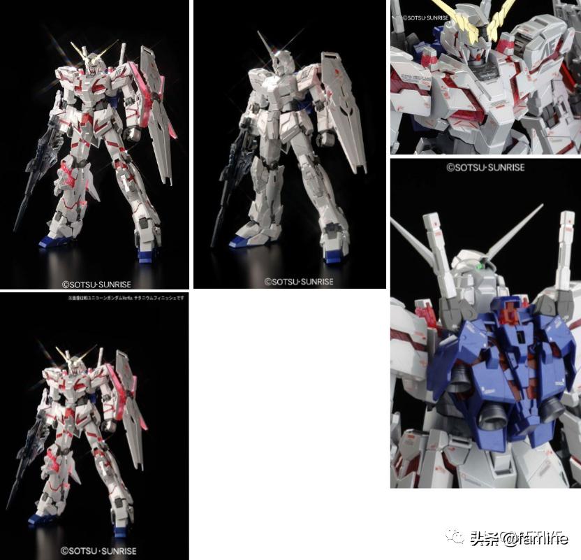 高达uc100独角兽模型开箱,高达ucrx-0