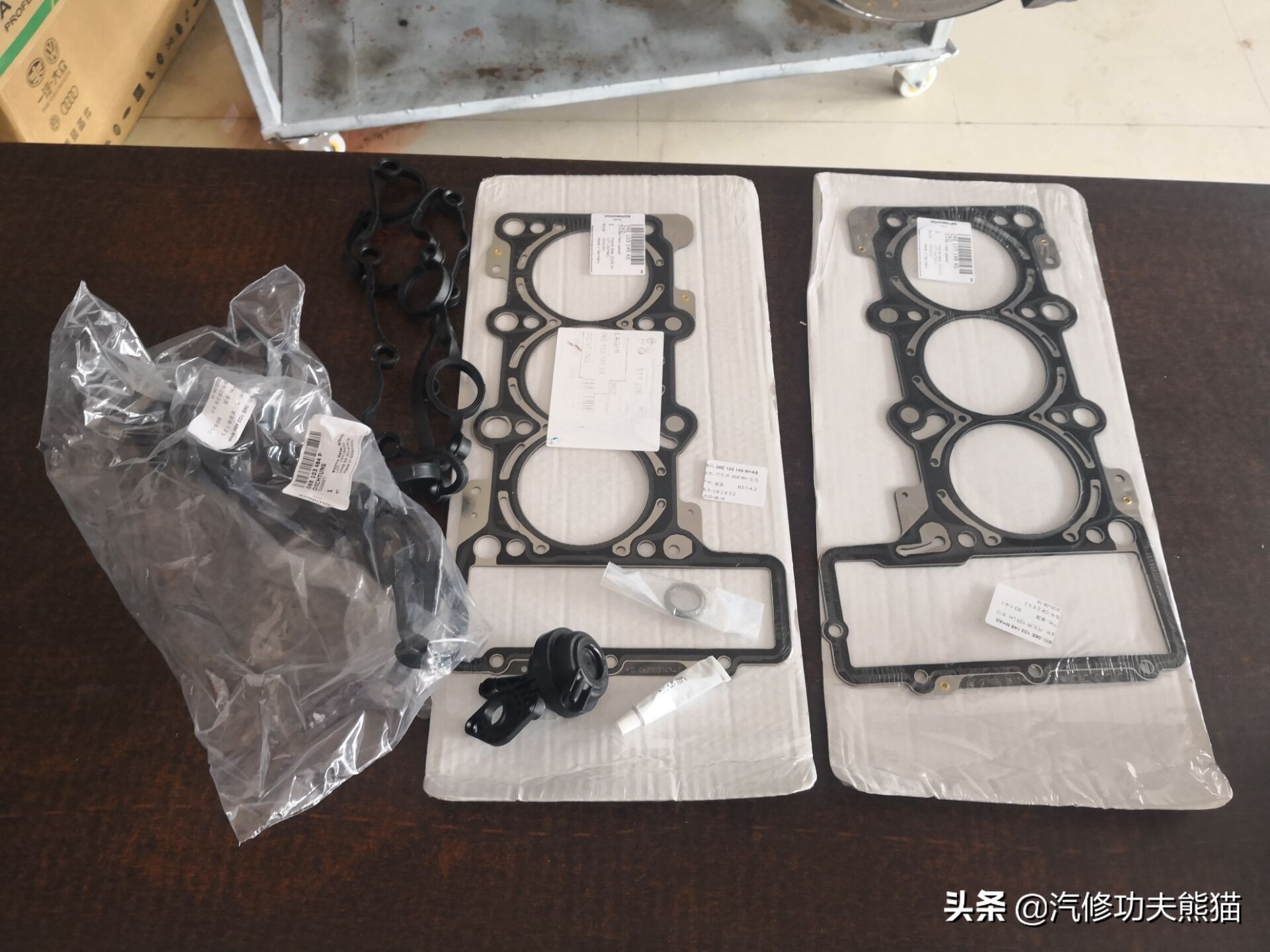 能拉动波音747的大众神车途锐烧机油治理，修完了又可以拉飞机了