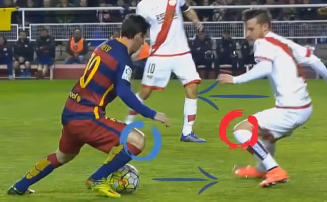 梅式过人梅西,欣赏一下梅西的过人