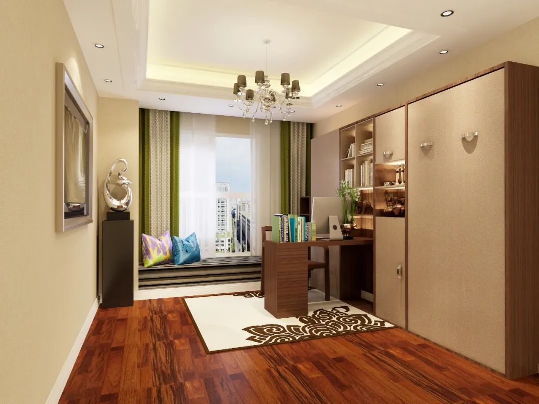 十大中式最美书房,绝美书桌透明