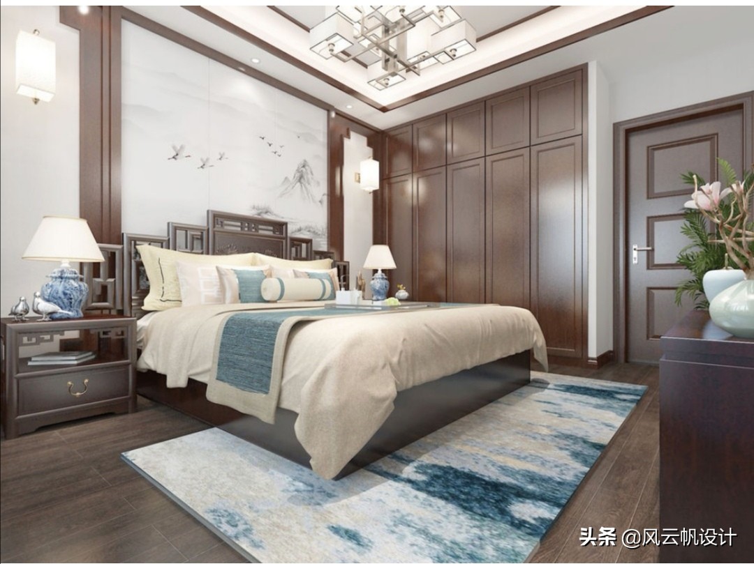 别说中式造价高，看这对夫妇仅用26W打造三居室，效果堪比豪宅