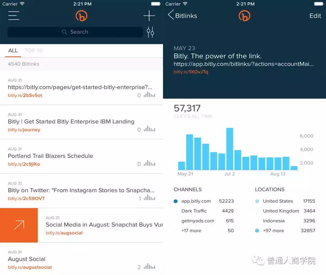 国外短网址工具Bitly赚钱套路