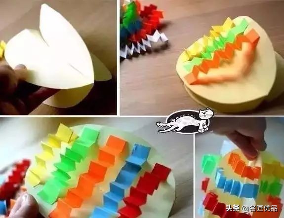 哇塞!让孩子一秒就爱上的入门级卡纸手工,老师园长都夸赞