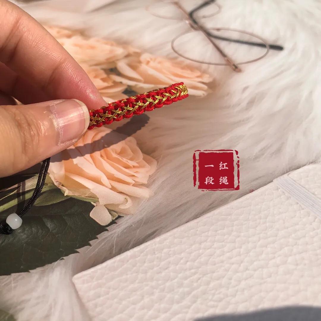 三生三世编绳手链可串珠,三生三世自制手编绳教程