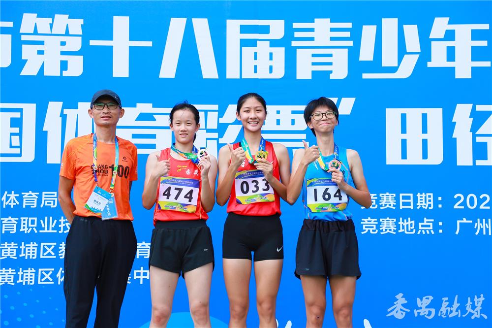 番禺区青少年田径锦标赛甲组,市运会金牌榜