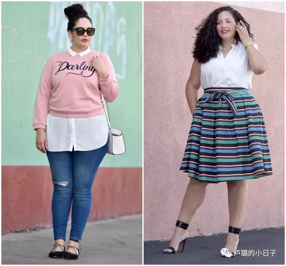 微胖遮肉显瘦,胖妹子看过来教你一招显瘦又百搭