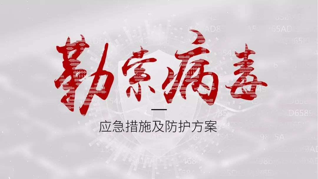 勒索病毒的危害与防护措施,勒索病毒应急解决总结