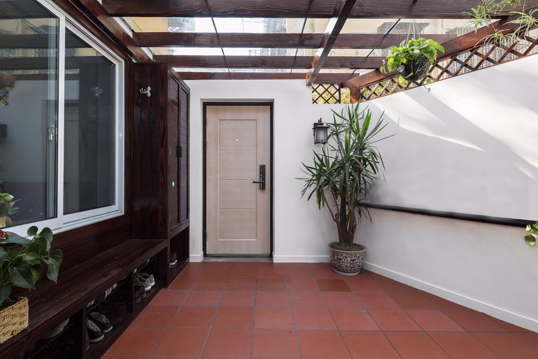 屋顶小露台改造书房,房屋阳台翻新改造成书房