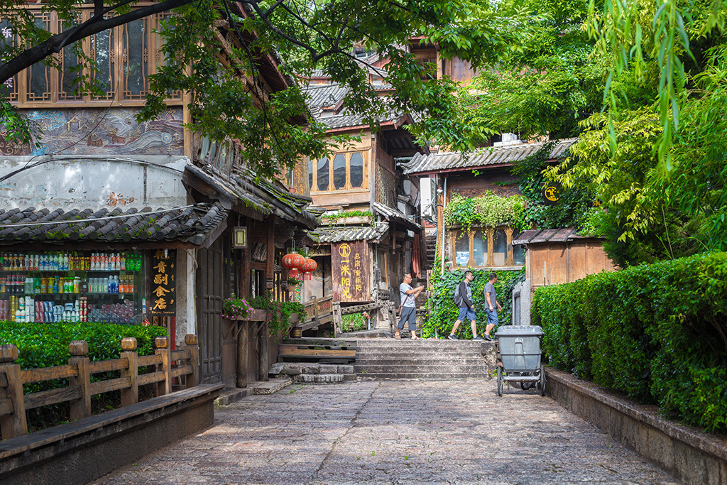 探寻古城丽江的春节气息,丽江古城过年热闹吗