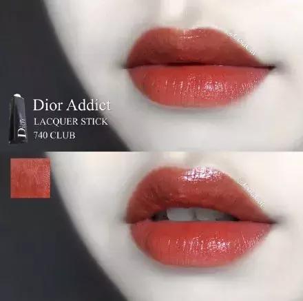 大牌口红必买色红棕色,红棕色口红断货王