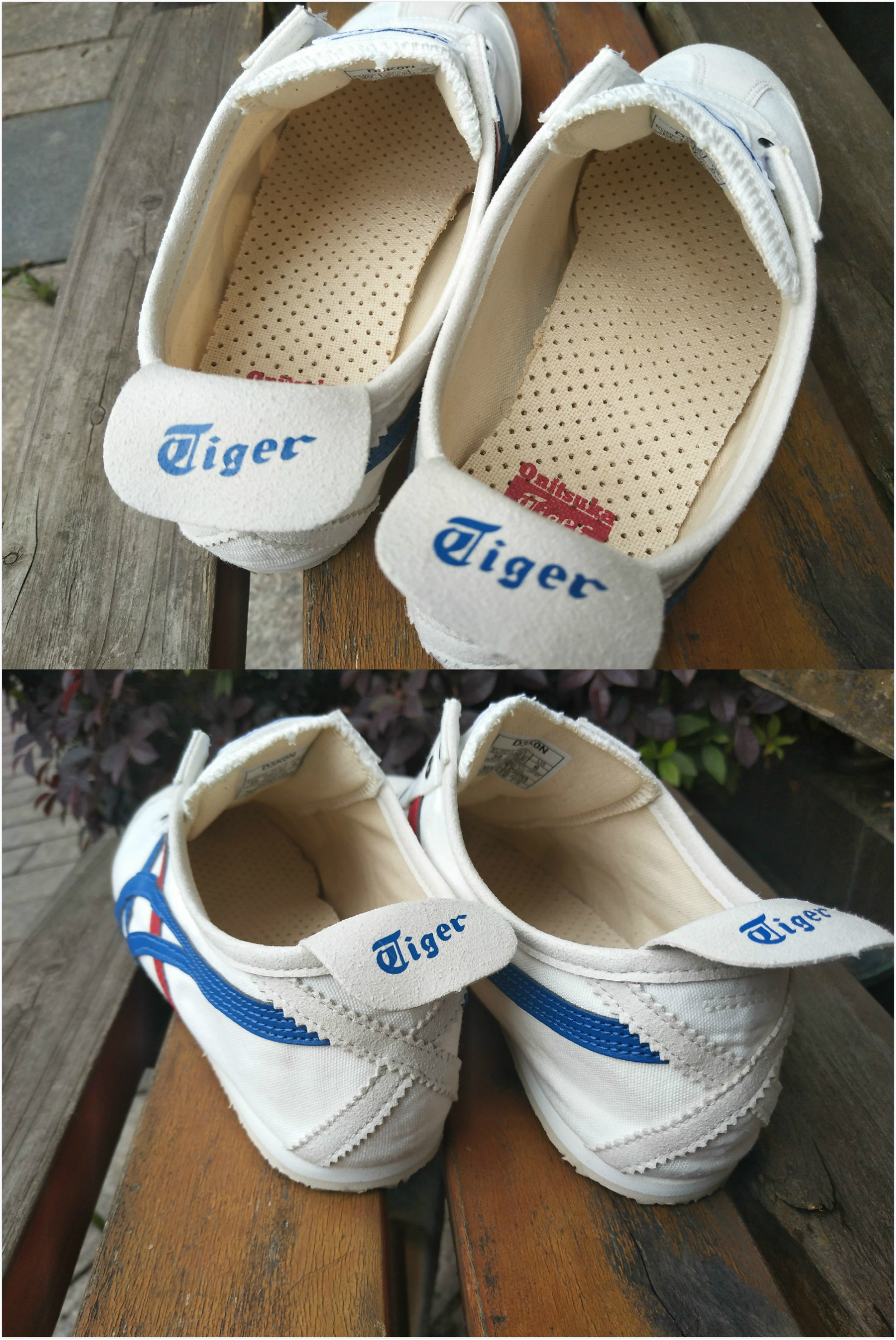 鬼冢虎懒人鞋怎么穿鞋带,鬼冢虎懒人鞋有皮面吗