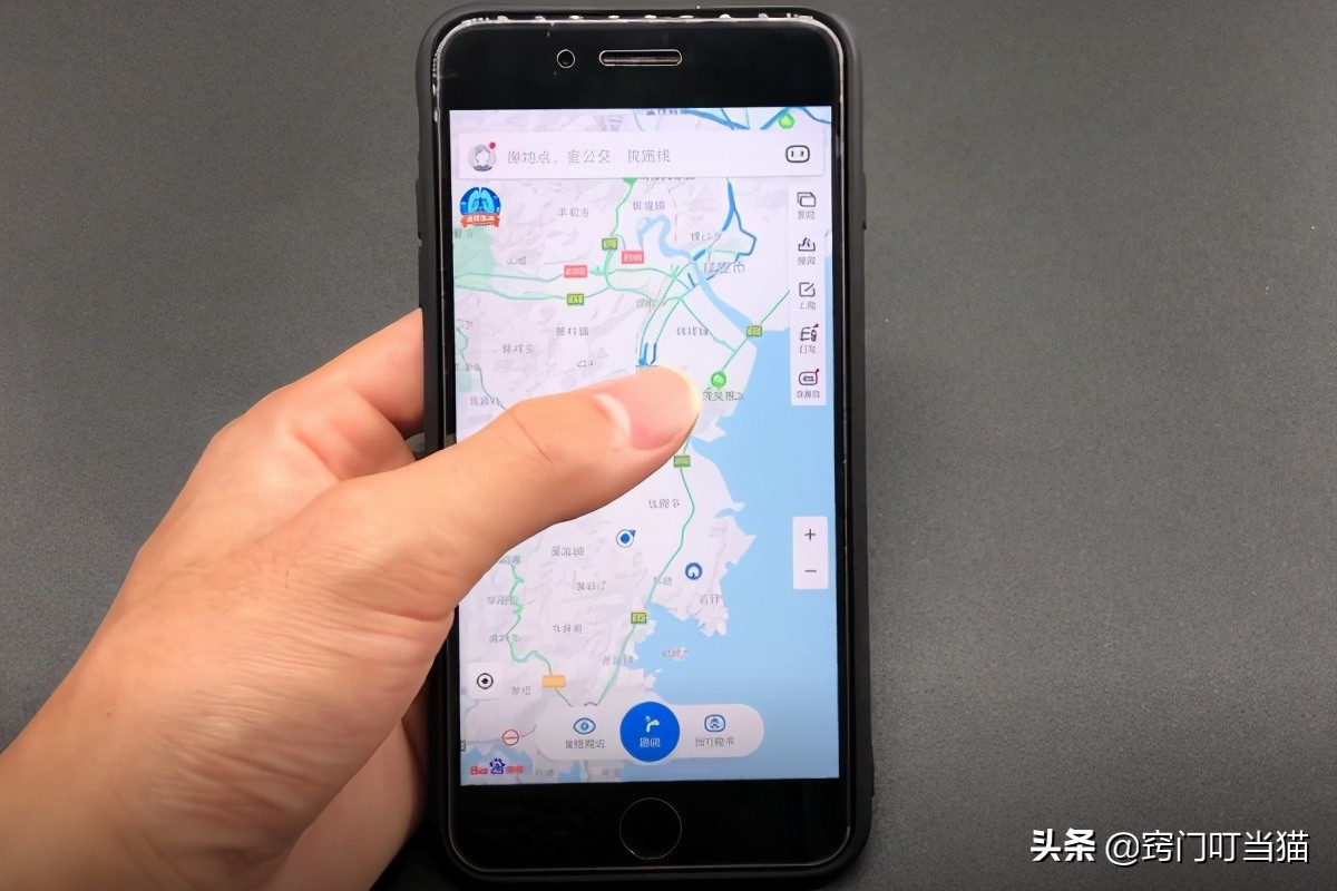 不管什么手机一键打开实景地图,手机地图可以看清任何一个地方吗