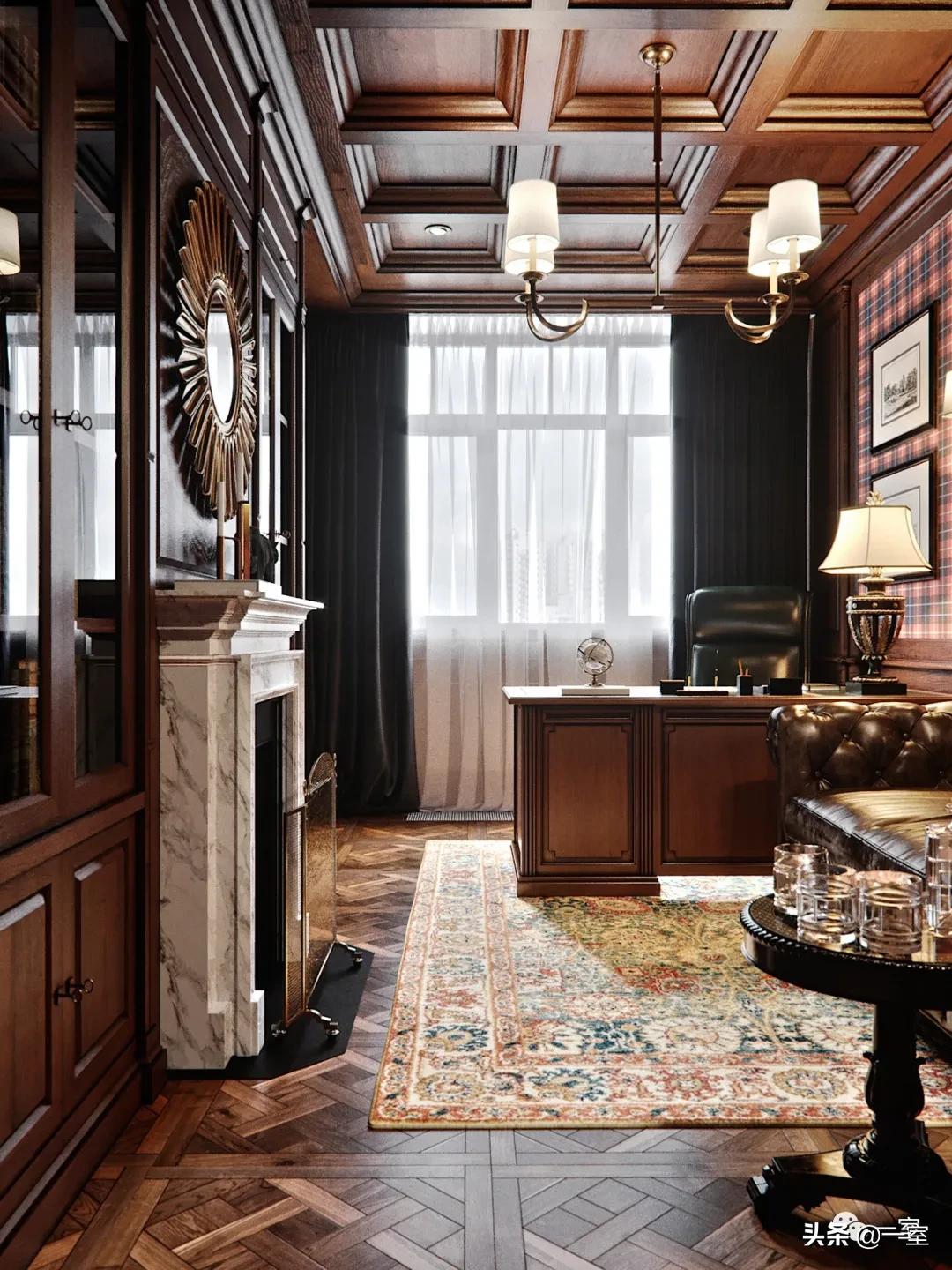 餐厅书房一体设计,书房客房一体设计