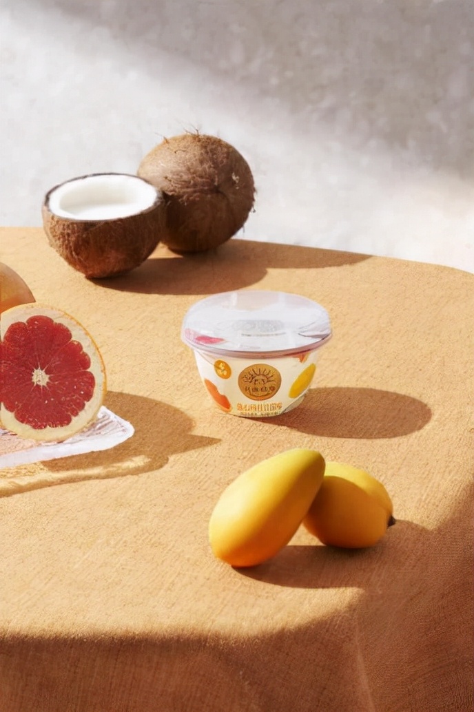 北海牧场浓稠型酸奶,北海牧场草莓流心芝士酸奶