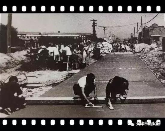 40年前的天津海河照片,50年代天津卫照片