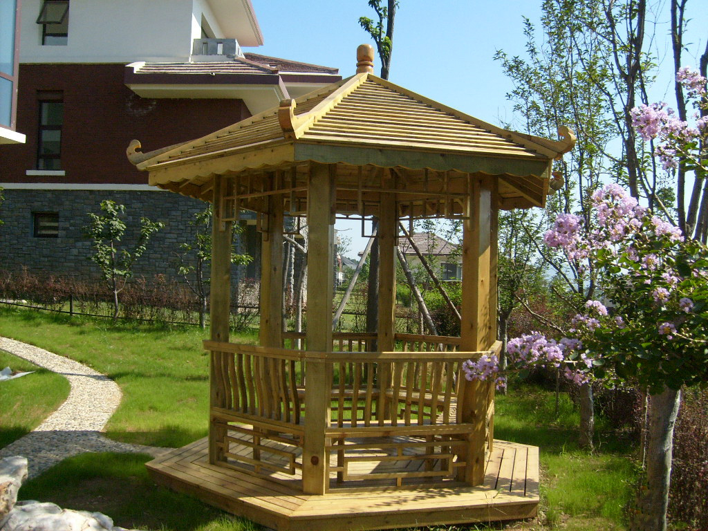 古建六角凉亭木结构图解,六角凉亭木结构