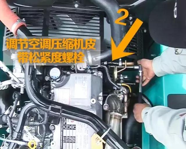 挖掘机三角皮带调不紧怎么回事,挖掘机履带张紧度的检查与调整