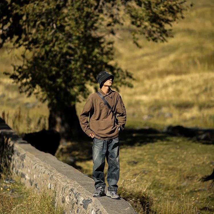 GUDI男士单肩包,黑武士款男包