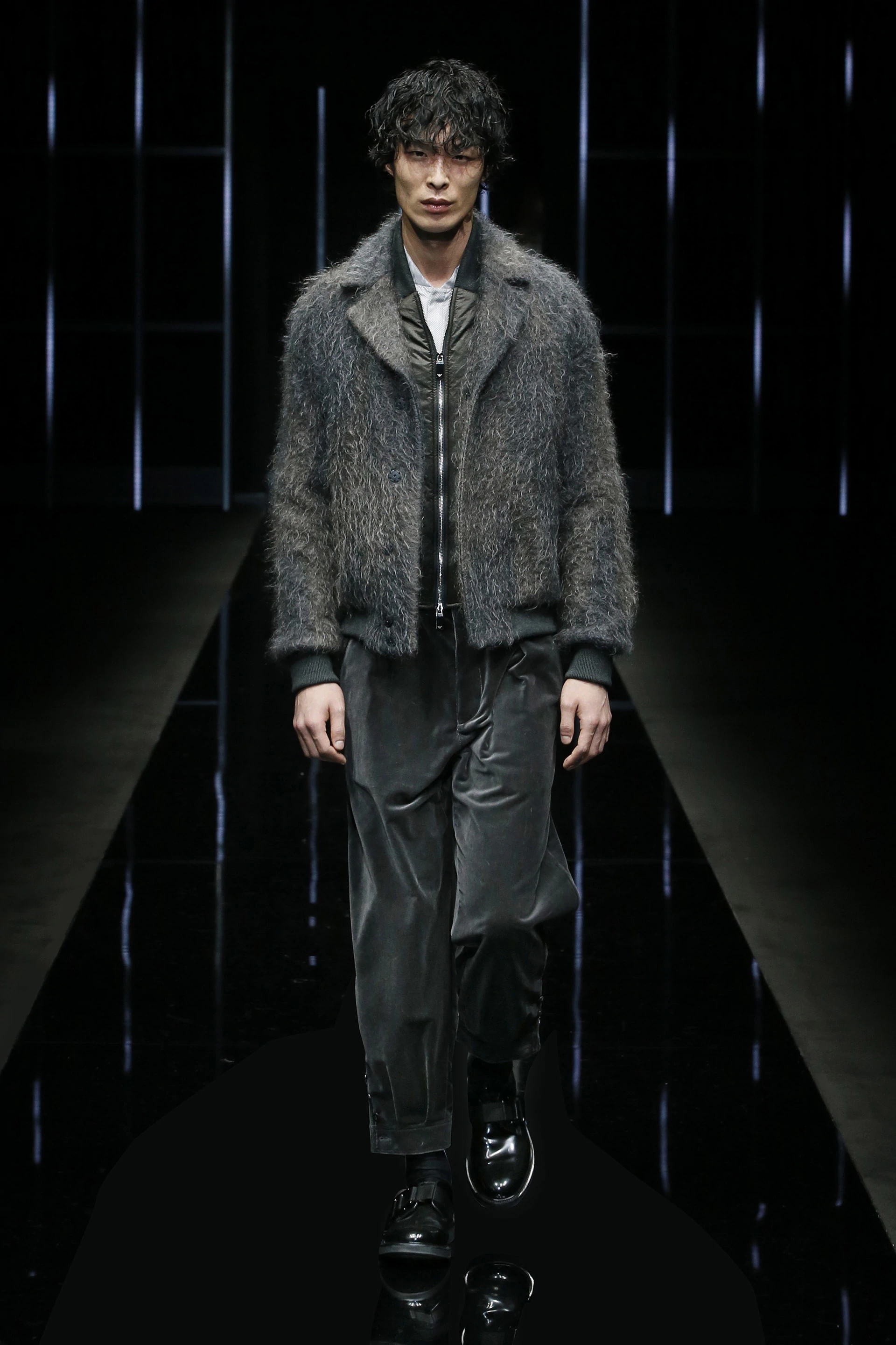armani秀场男装秋冬2023,giorgioarmani男装胡歌