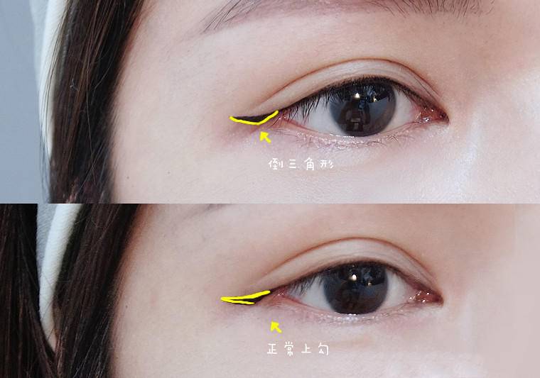 下眼线怎么画不显脏不晕妆,眼线怎么画不戴美瞳都显大