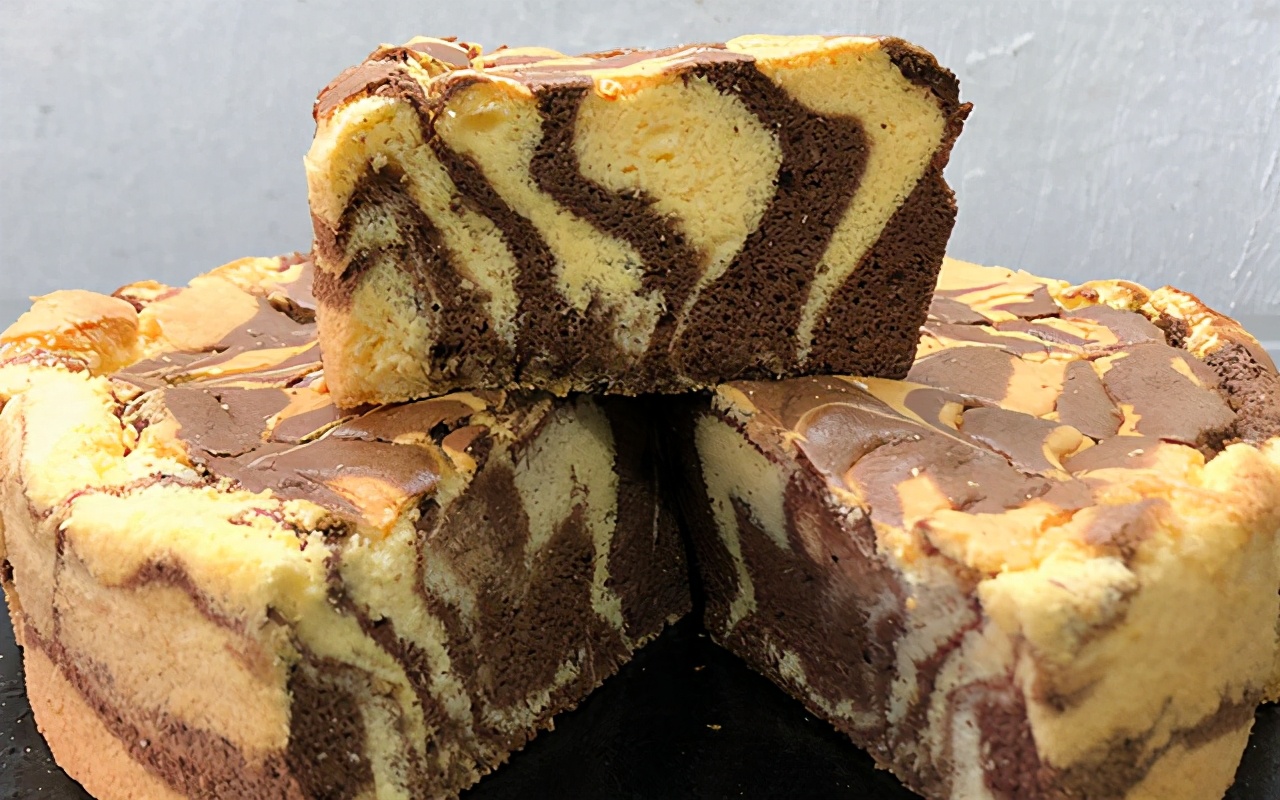 上班早餐食谱大全及做法,怎么做八寸斑马纹戚风蛋糕