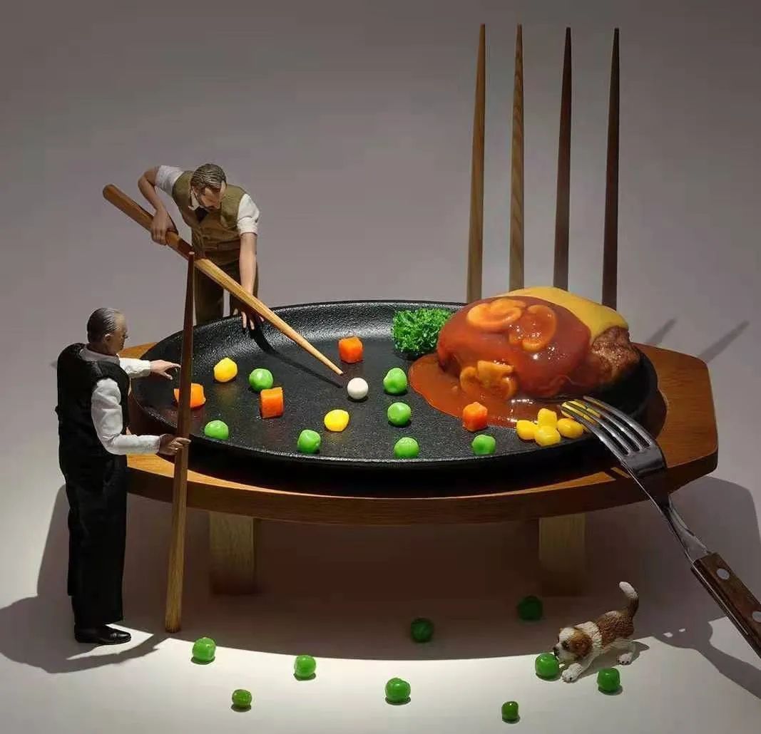 这个日本人，把奥运场地做成一个口罩那么大......