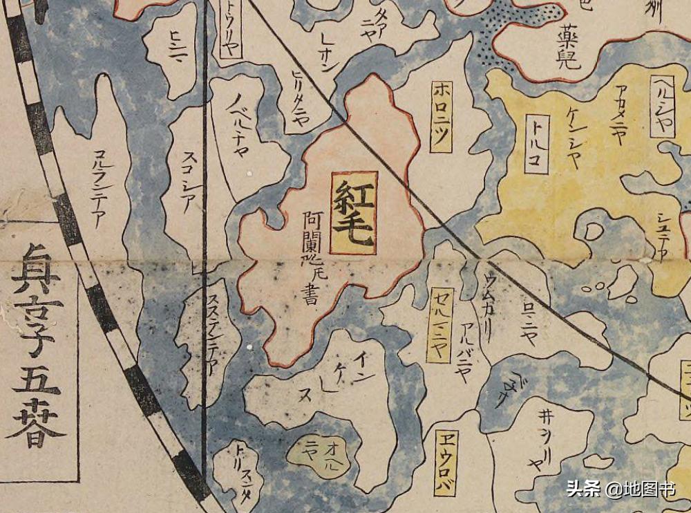 东京不在日本？日本古地图中暗藏密码，中国人却能一眼明白