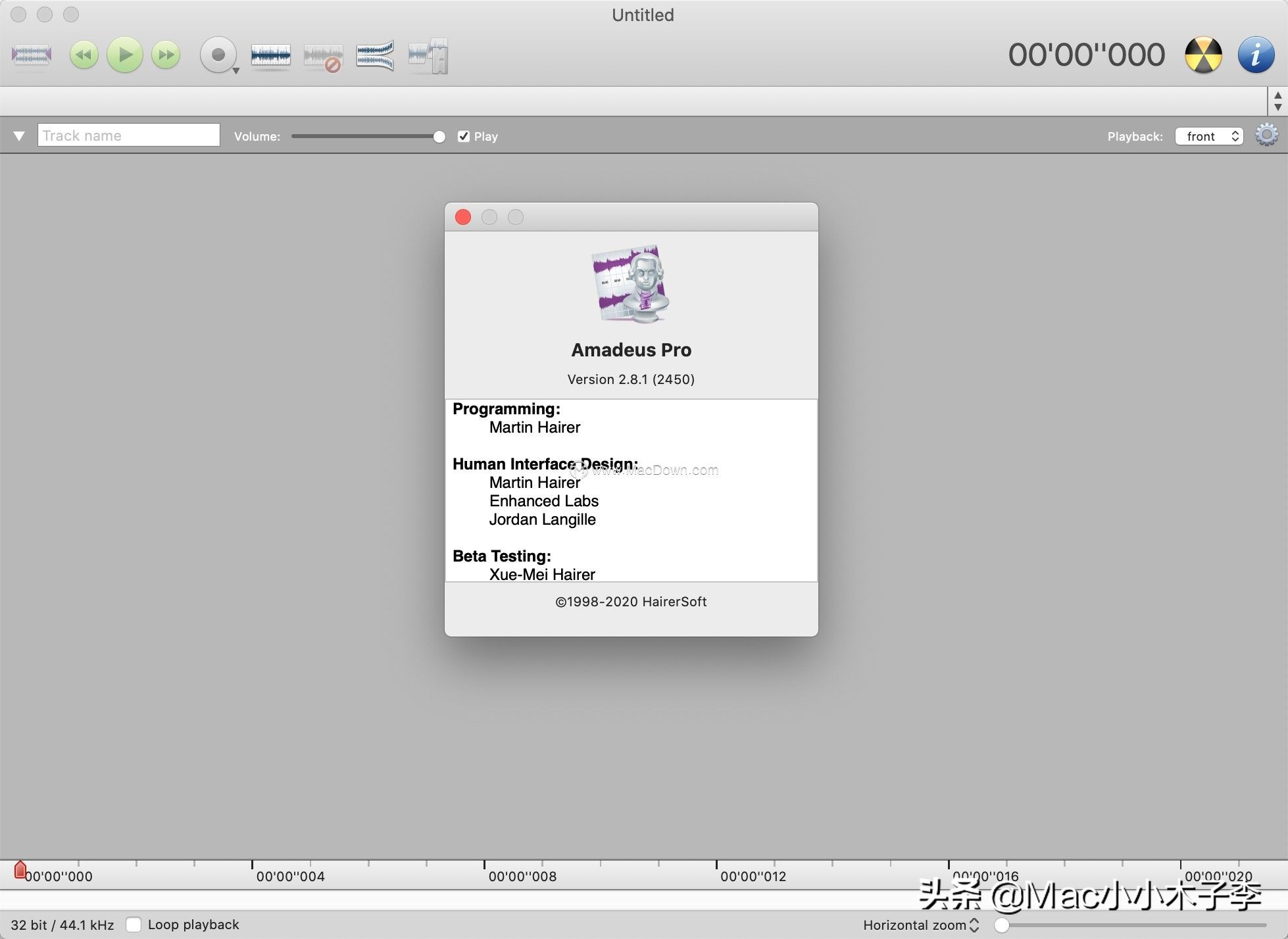 amadeus音频编辑,amadeuspro编辑器