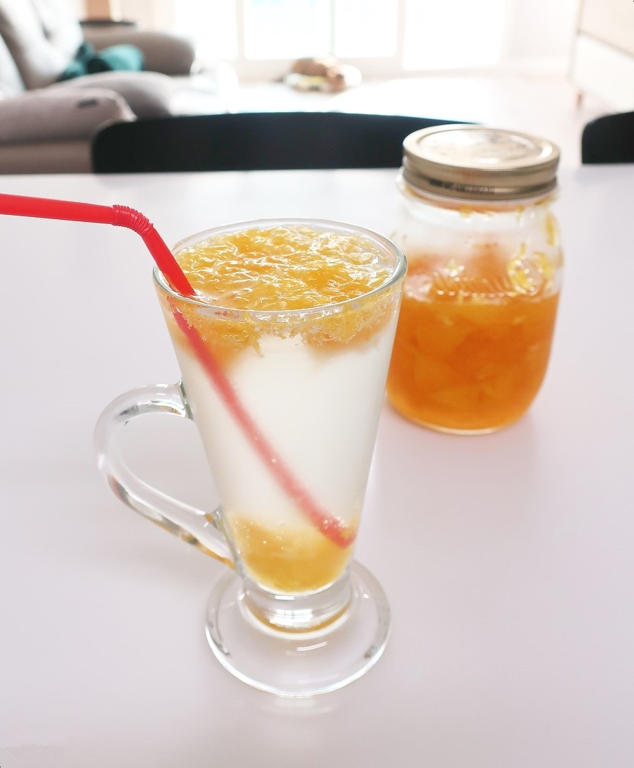 简单自制鲜橙做法,手打柠檬香橙茶正宗做法