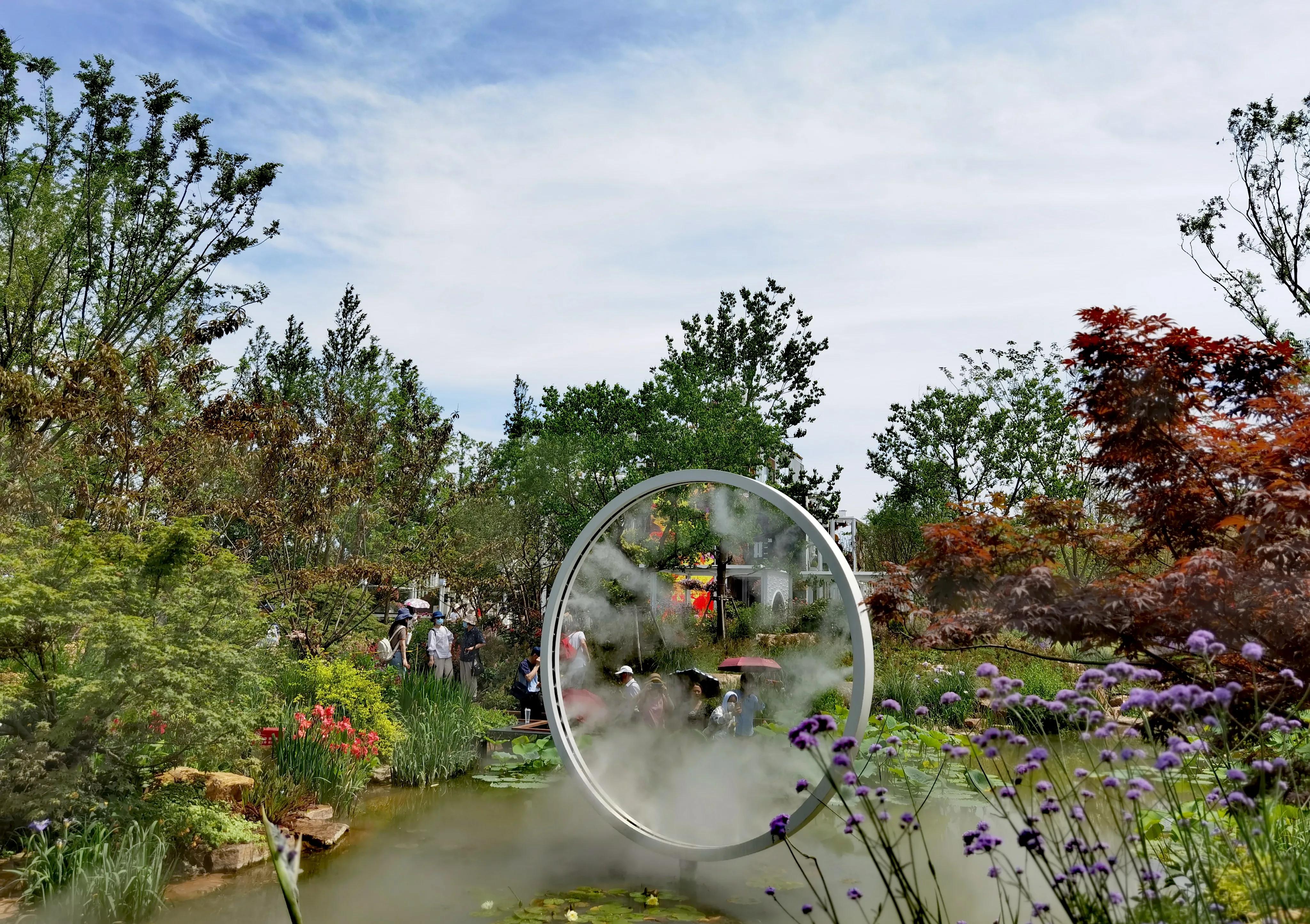 关于崇明花博会,崇明花博会全程花景