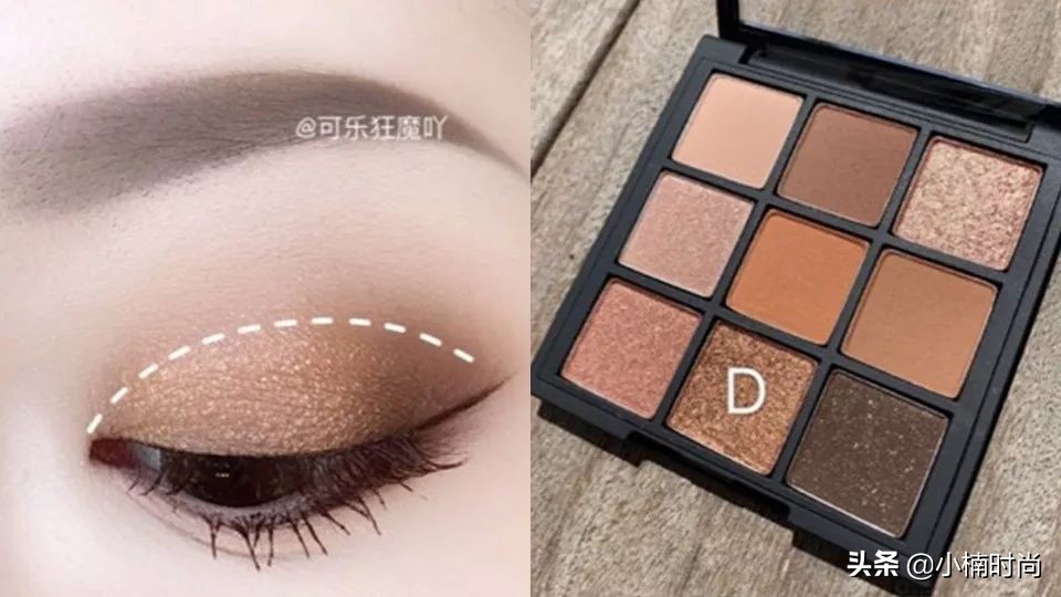 只有六种眼影的眼影盘怎么画眼影,最适合新手画眼影的日常眼影盘