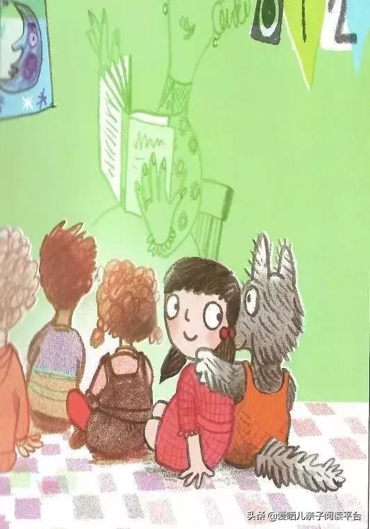 一只不肯上学的狼绘本表演,一只大笨狼的故事绘本完整版