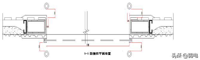 仓库货架防撞柱,如何看懂防撞柱图纸