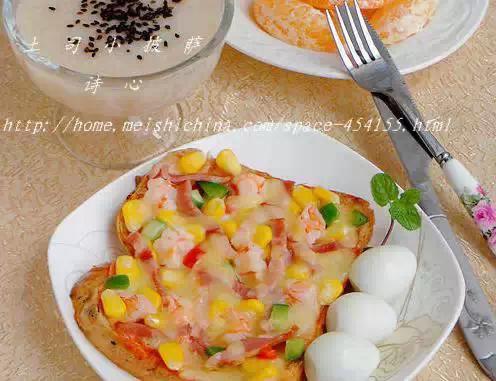 火腿西多士图片,火腿西多士香