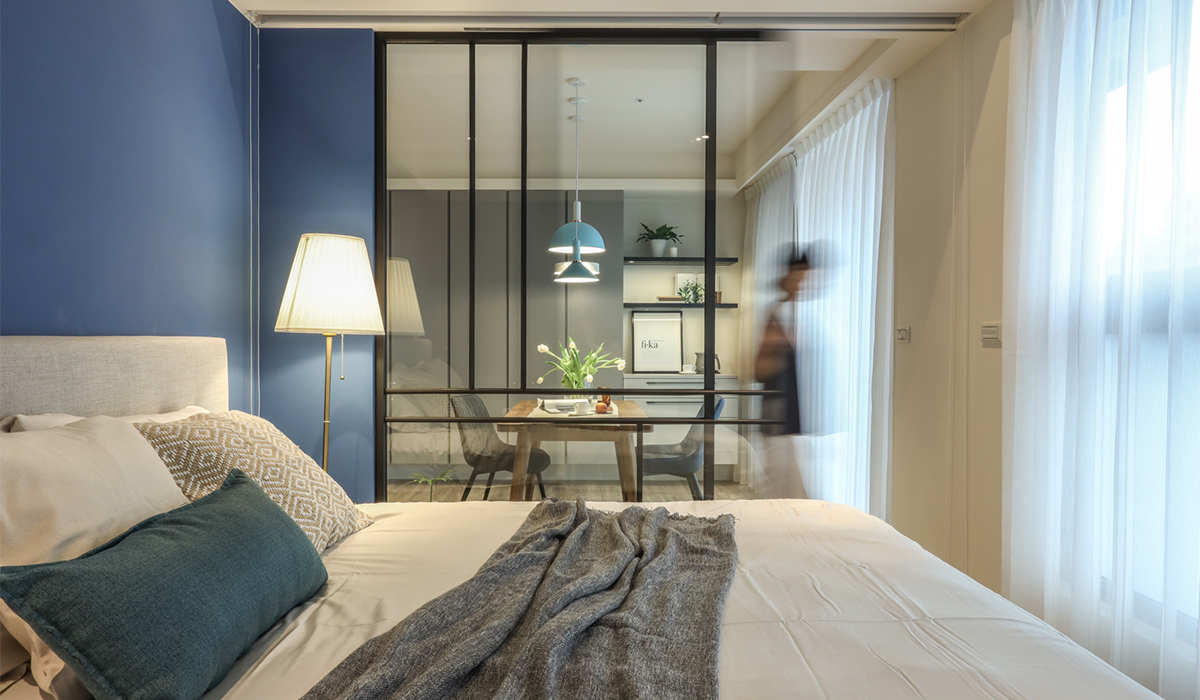 让人羡慕的全景落地窗,自然采光落地窗效果图